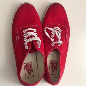Red Vans